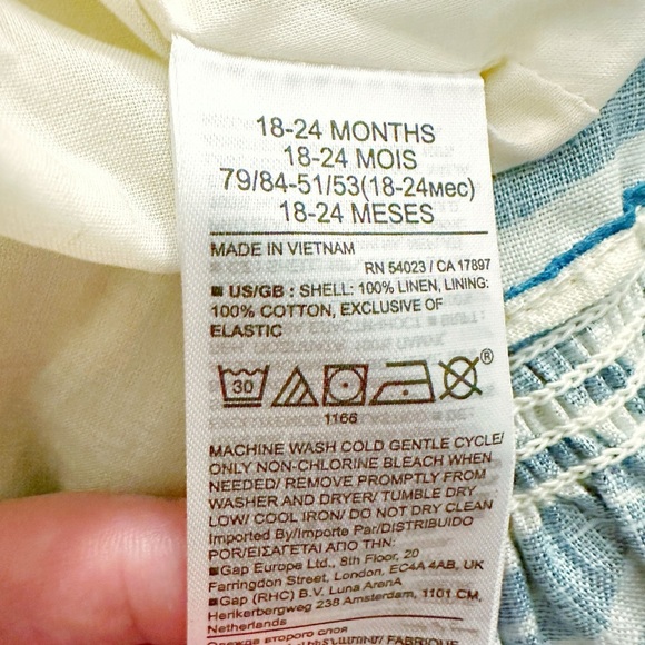 Banana Republic Baby | Charlize Linen Dress (18-24 mos) - Picture 9 of 9